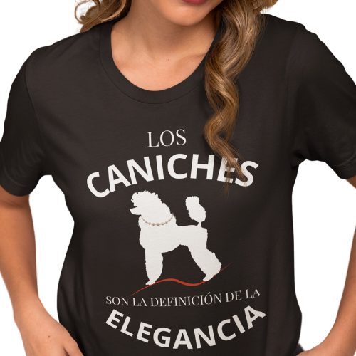 Elegancia Canina Camiseta Unisex
